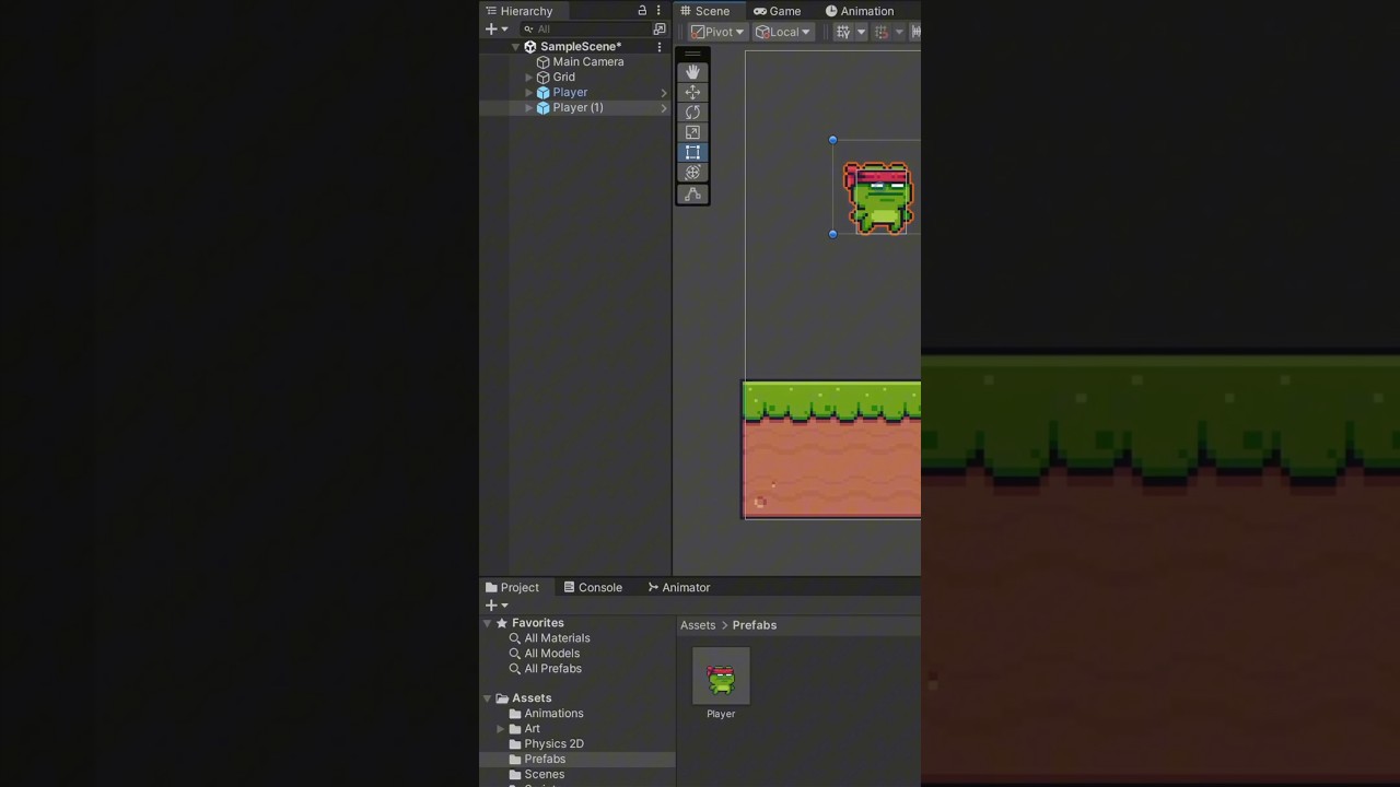 Create Unity 2D Prefabs in Under 30 Seconds 🚀