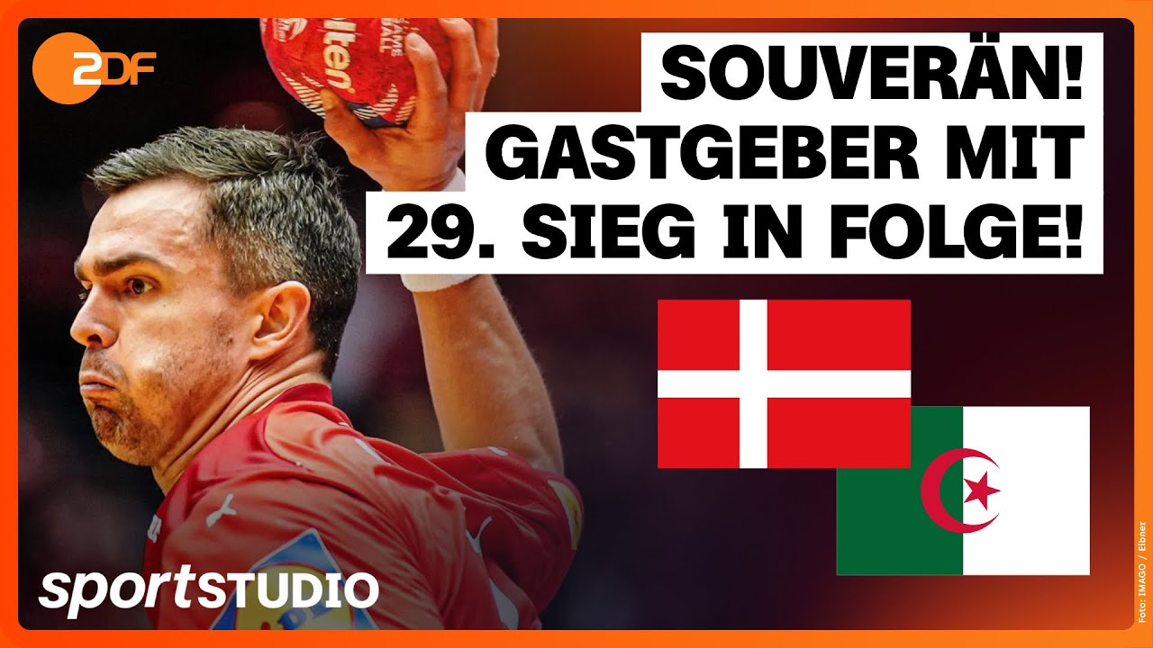 Dänemark schlägt Algerien bei Handball-WM 2025 mit 47:22 🏆