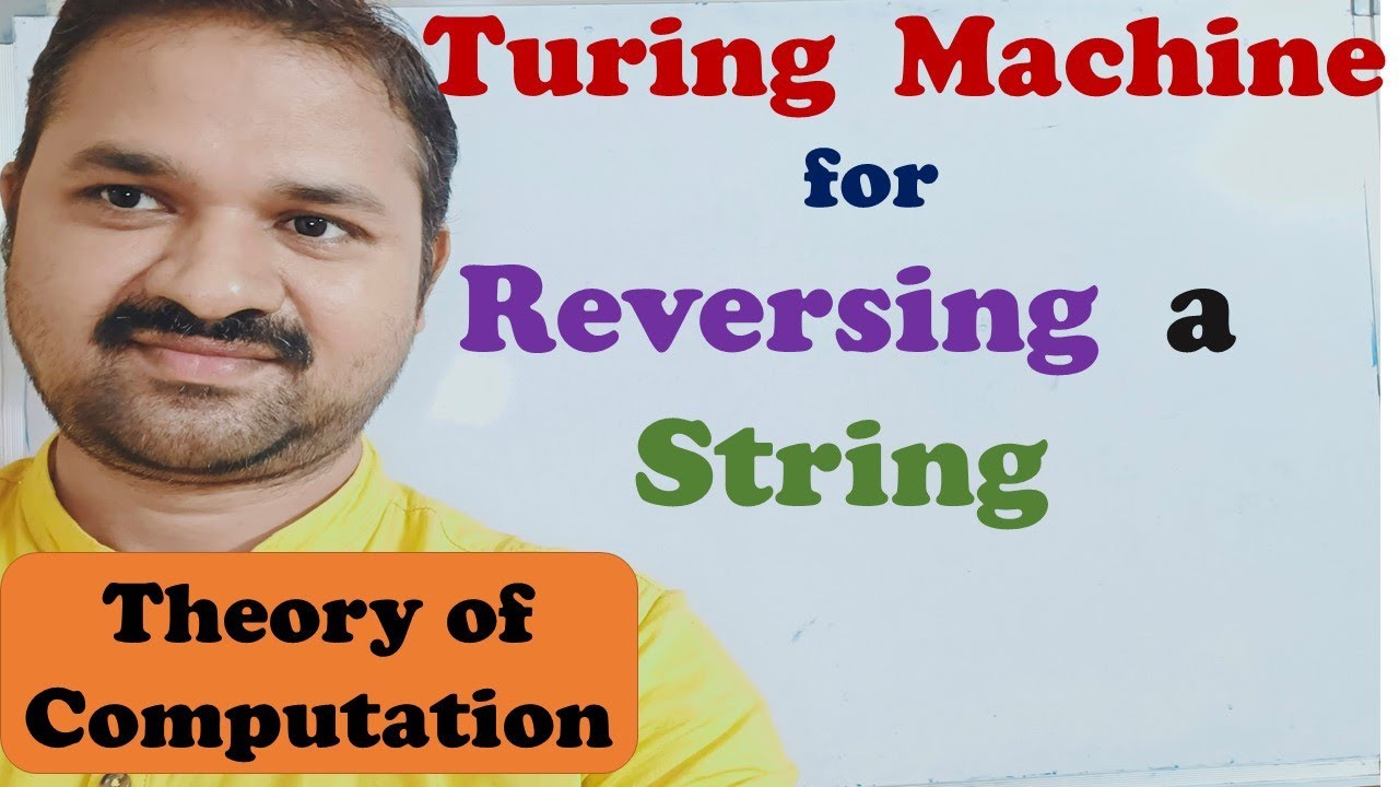 Step-by-Step Guide to Designing a Turing Machine for String Reversal 🔄