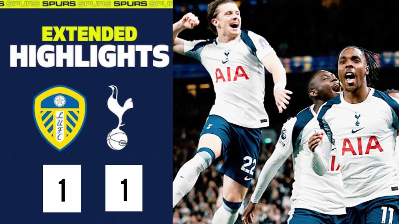 Tottenham vs Leeds 1-1 Highlights | Premier League 2026 ⚽