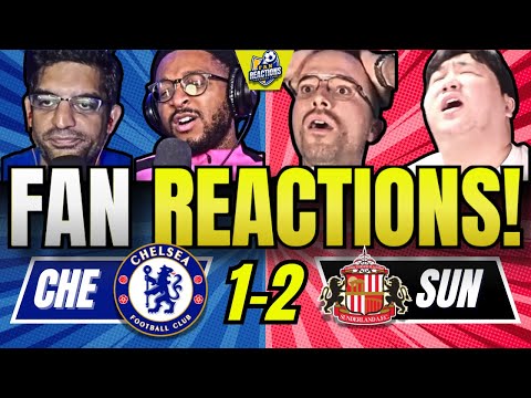 CHELSEA FANS SHOCKED REACTION TO CHELSEA 1-2 SUNDERLAND | PREMIER LEAGUE FAN REACTIONS