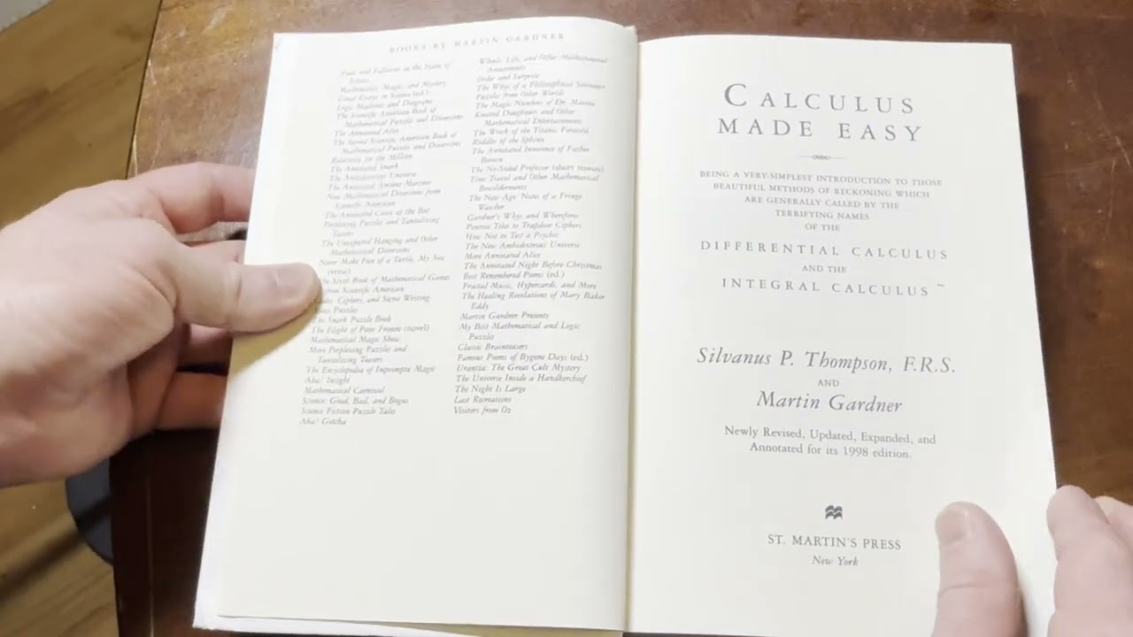 Discover a Unique Approach to Learning Calculus 📘