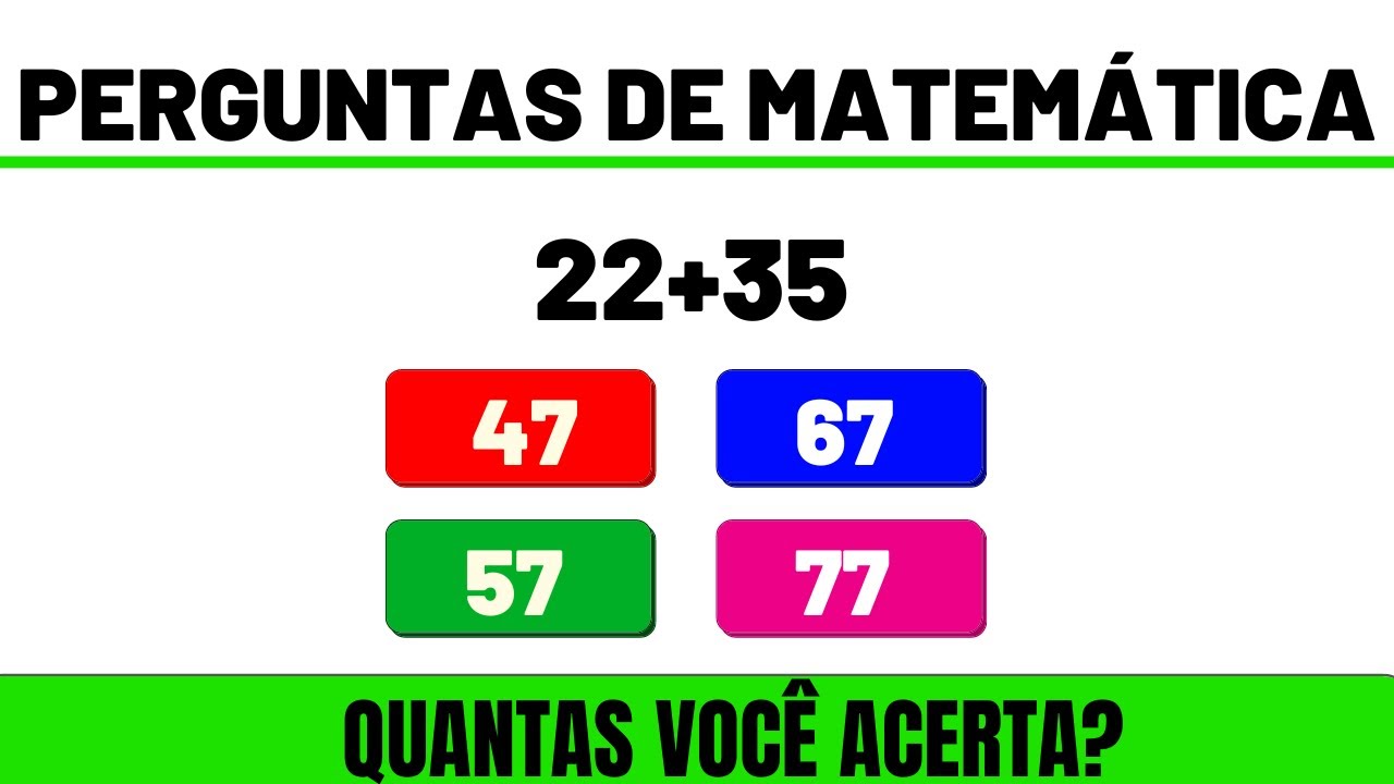 Desafie-se no Quiz de Matemática do 5º Ano! 🧮 Você Consegue Acertar Todas as Perguntas?