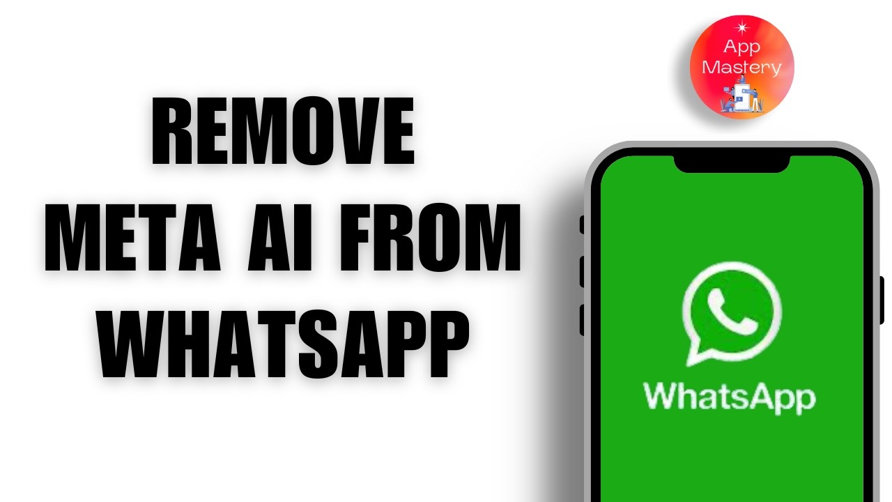 Remove Meta AI from WhatsApp Now! 📱