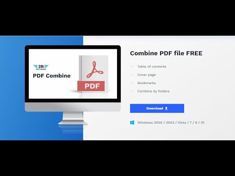 Combine PDF Files With Bookmarks Free