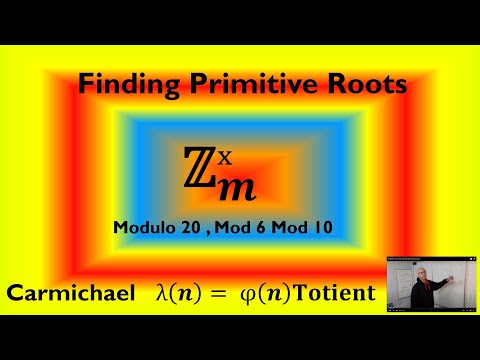 Finding Primitive Roots mod n of Modulus Classes