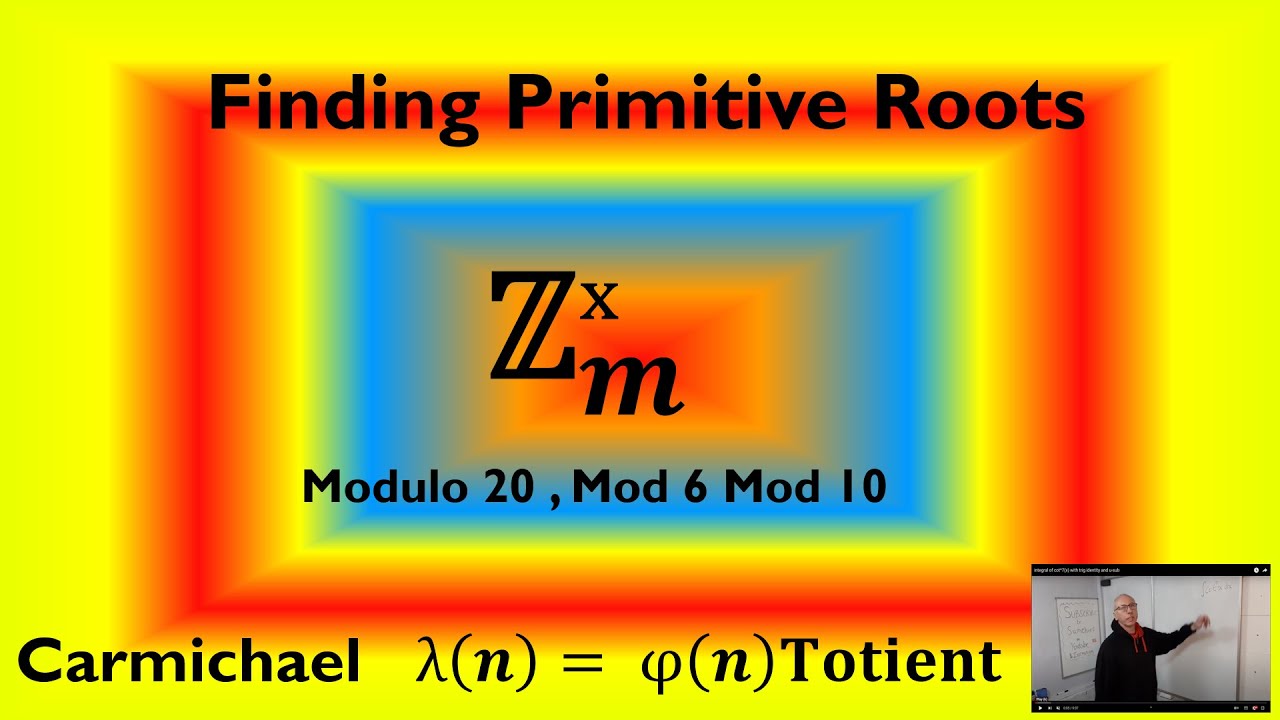Finding Primitive Roots Modulo n for Various Modulus Classes