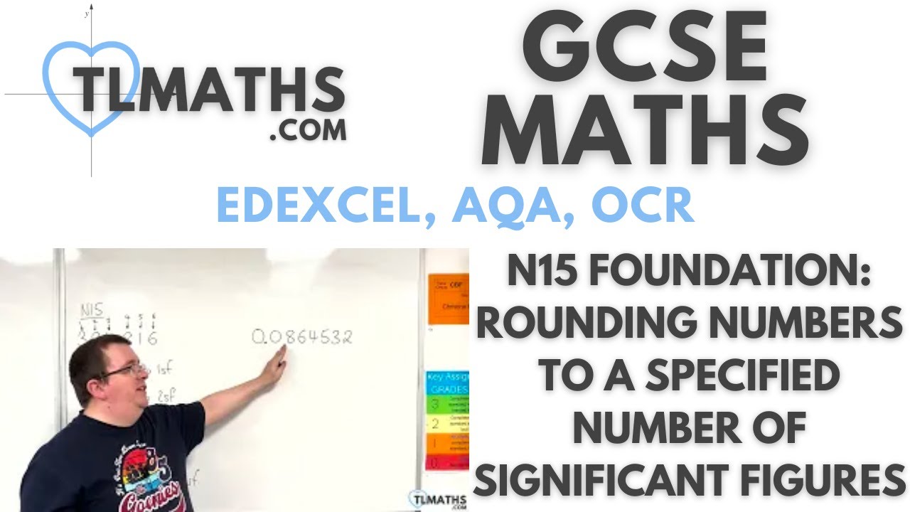 GCSE Maths: Rounding Numbers to a Specified Number of Significant Figures (N15-11)