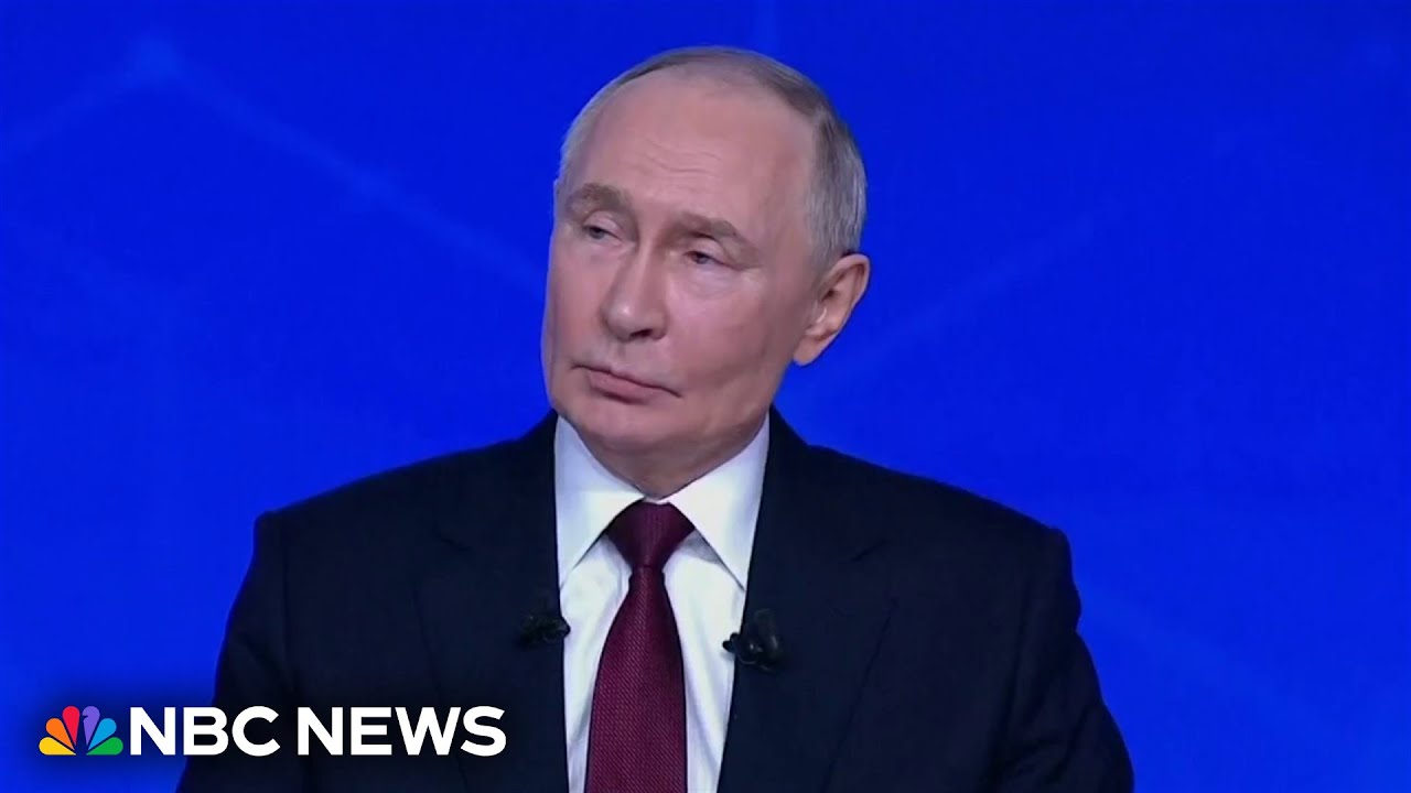 Putin Denies Responsibility for Ukraine War Losses