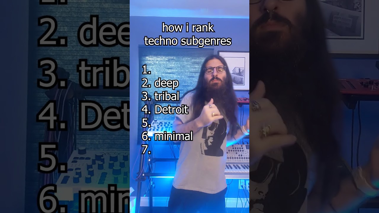 Top Techno Subgenres Ranked 🎶