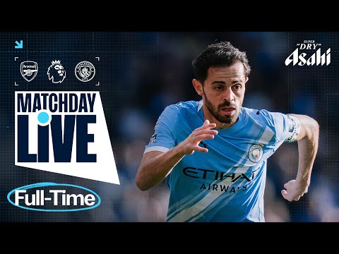 CITY FORCED TO SETTLE FOR A POINT AT ARSENAL Matchday Live | Arsenal 1-1 Man City | Premier League