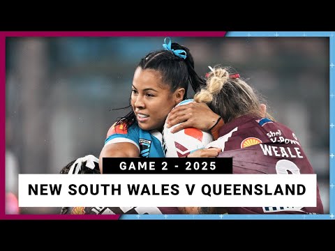 State of Origin 2025 | Full Match Replay | QLD Maroons v NSW Blues | Game II