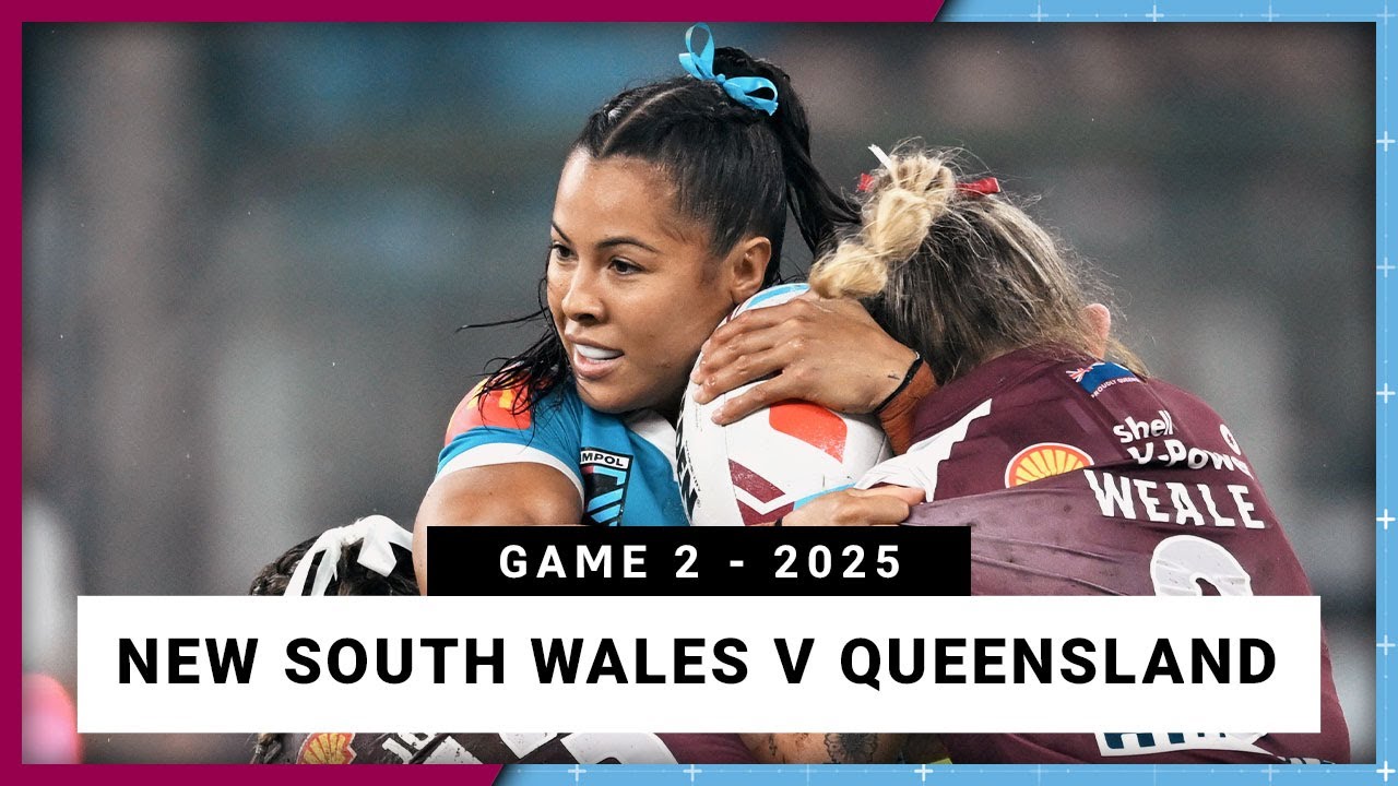 State of Origin 2025 | Full Match Replay: QLD Maroons vs NSW Blues Game II π