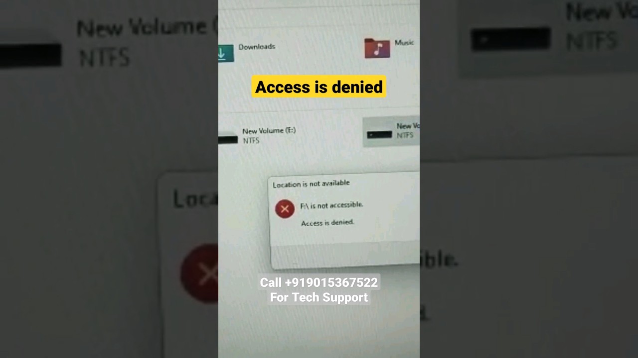 How to Fix 'Access is Denied' Error on C Drive in Windows 10 & 11