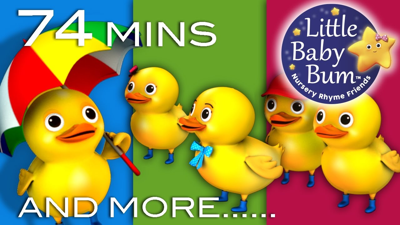 Five Little Ducks & More Nursery Rhymes 🦆