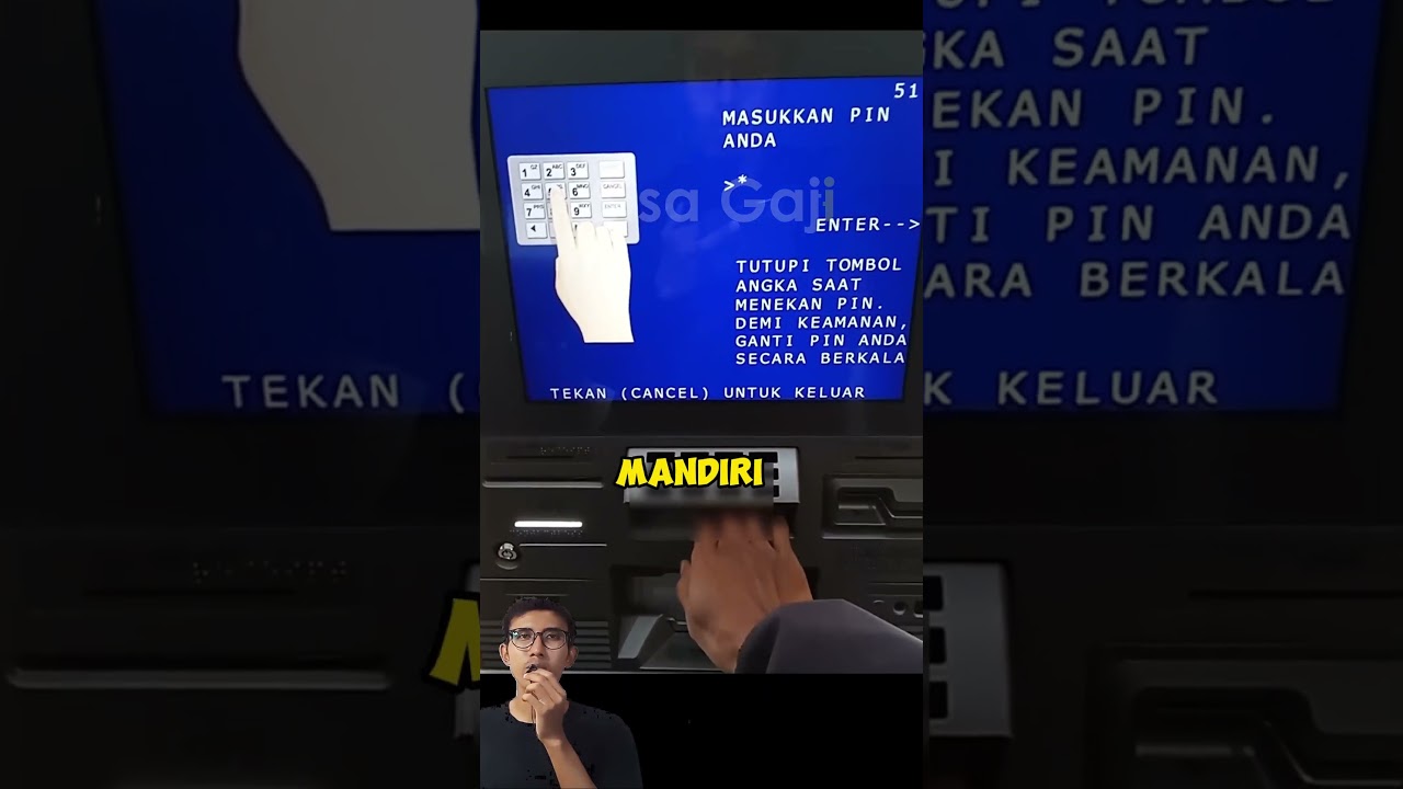 Cara Cek Saldo Mandiri di ATM π³