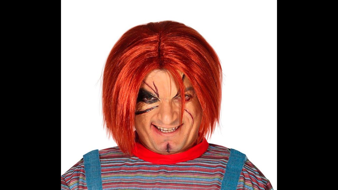 Peluca de Muñeco Asesino - Fiestas Guirca 🎃