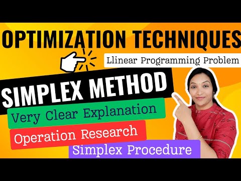 Simplex Method in Telugu | LPP Solved Steps 📊