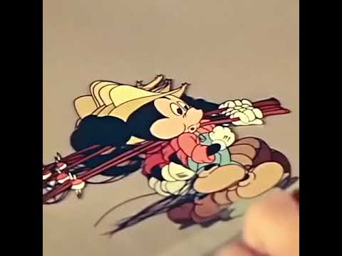 1950s Cartoon Creation: Mickey Mouse & Stop Motion 🎬