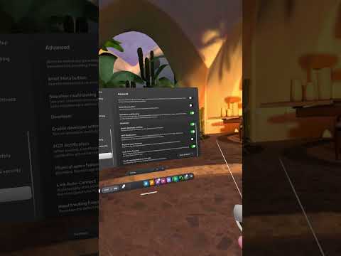 How to turn off boundary on Oculus quest 2/ oculus 3 #vr #meta