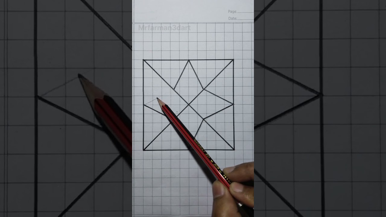 Easy Geometrical Chart on Graph Paper 📊