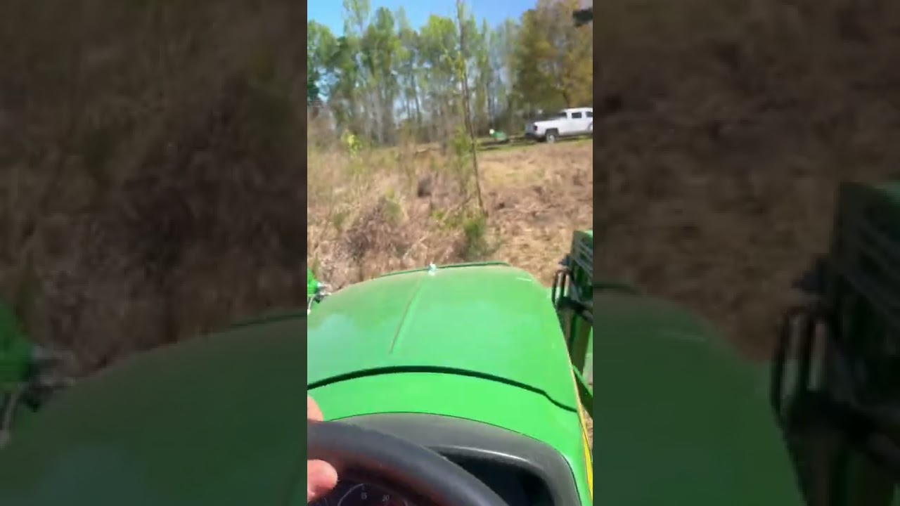 Brush Hogging 2 Acres with John Deere 3025e 🚜