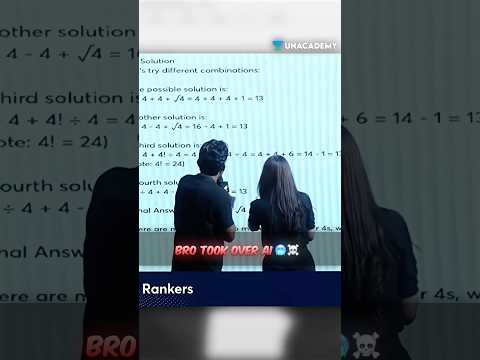 IIT Bombay Student Beats AI 💀