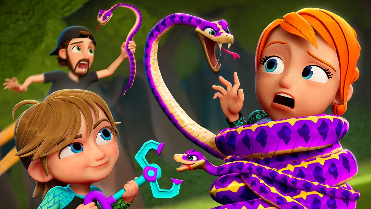 Backyard Camping Adventure with Snakes & Unicorns 🦄