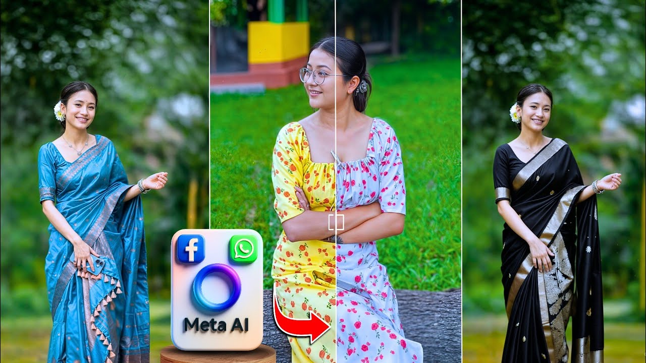 Meta AI Se Dress Change & Photo Editing Guide 👗