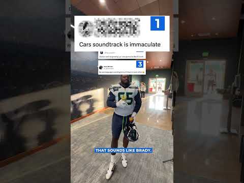 Riq Woolen: BIG reels guy 🤣 #nfl #micdup #seahawks