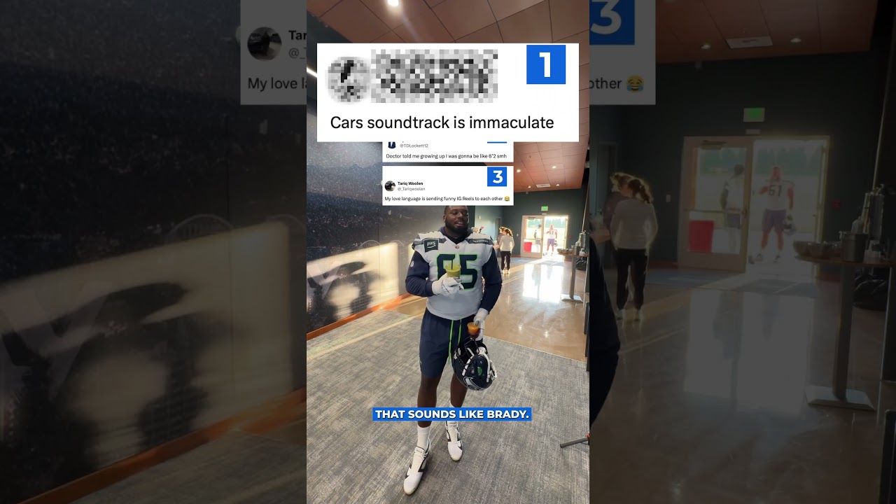 Riq Woolen's Hilarious Reels Take Over the NFL! 😂 #Seahawks