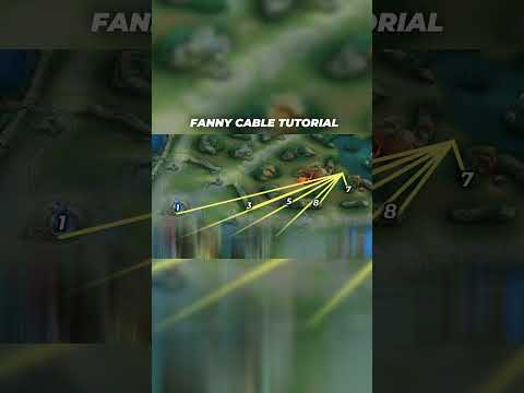 FANNY CABLE TUTORIAL #mobilelegends #mlbb #MLBBCreator