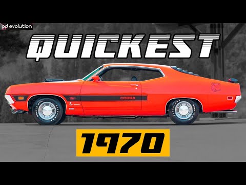 The 15 Top 15 Fastest Muscle Cars of 1970 🚗