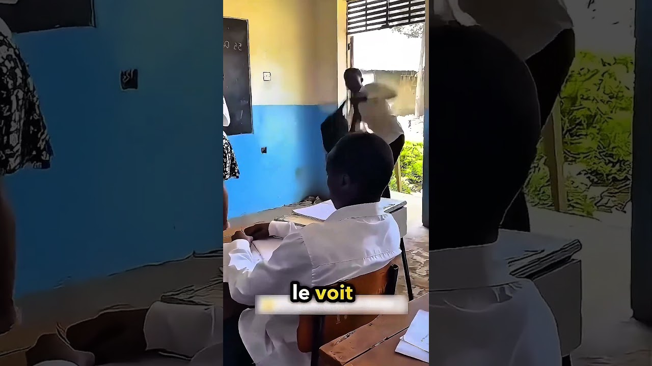 Quand l'élève brillant arrive en retard 😂