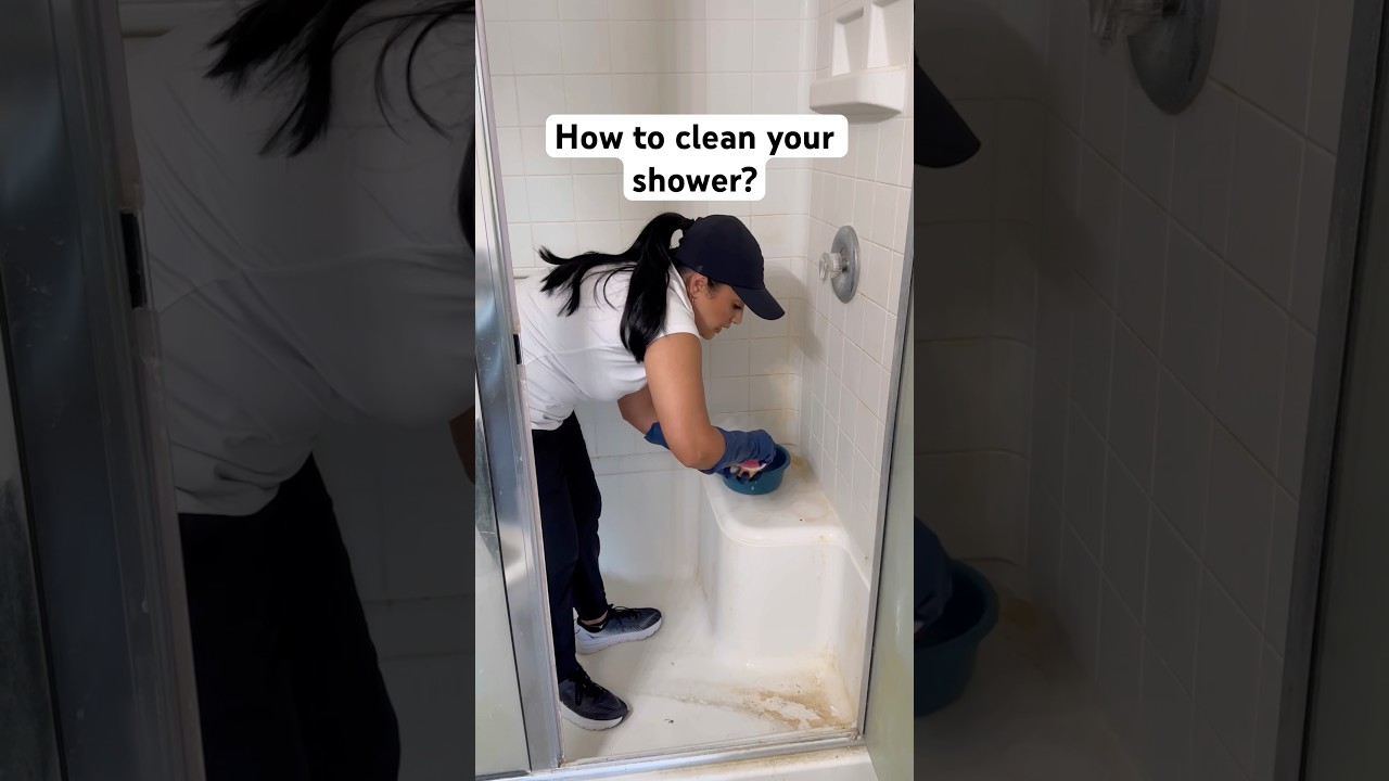 Easy Shower Cleaning Tips 🧼
