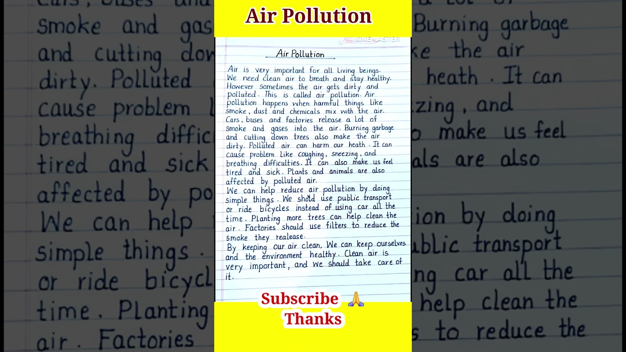 Air Pollution: Causes & Effects 🌍