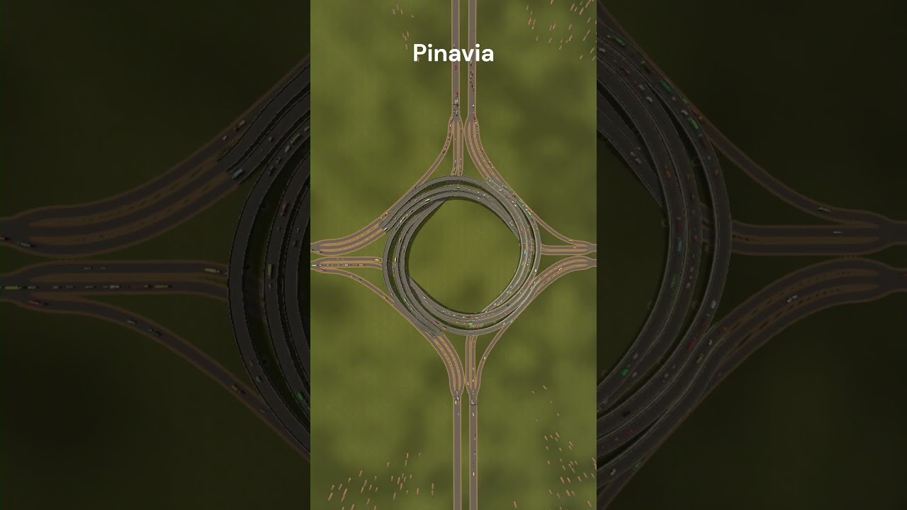 Cities Skylines: High-Capacity Highway Interchanges 🚧