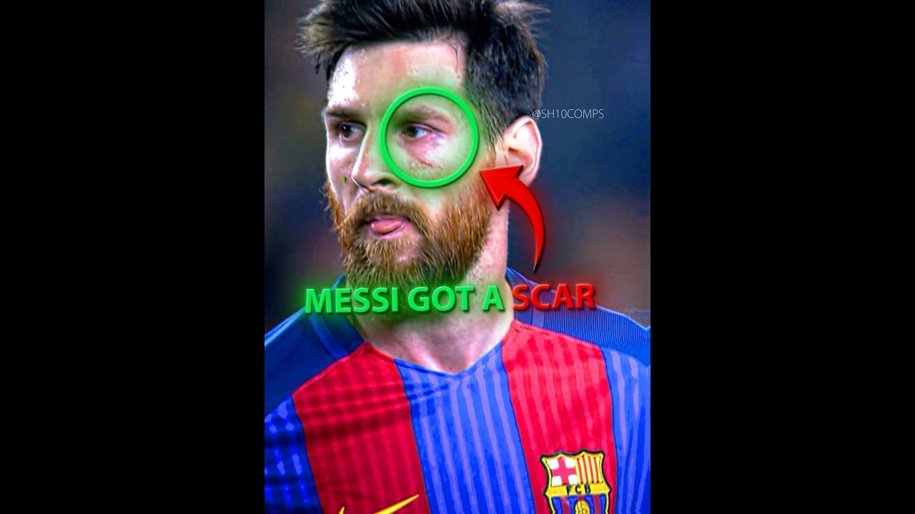 How Messi's Scar Transformed His Career and Life ⚽