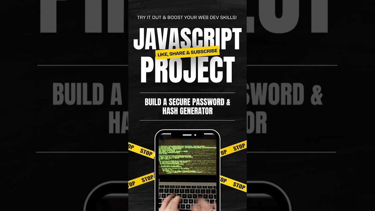 JavaScript Password & MD5 Hash Generator 🔐