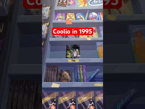 It’s 1995 when Coolio releases this classic 💿 #nostalgia #animation #rap #hiphop #90s #music