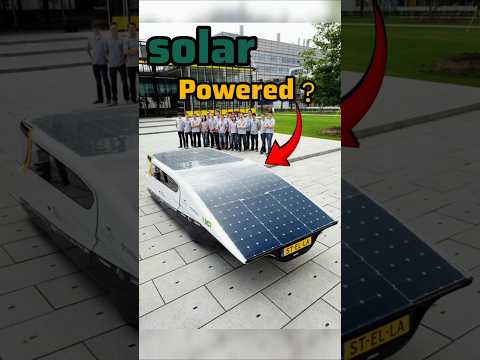 World first solar-powered family car #solar #powered