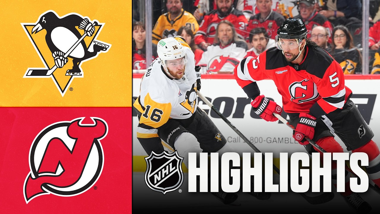 Penguins vs. Devils | NHL Highlights | April 09, 2026