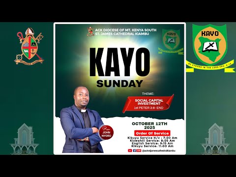 A.C.K St James Cathedral Kiambu
      K.A.Y.O Sunday  - Kikuyu  Service