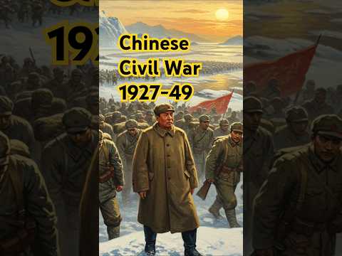 What happened in Chinese Civil War 1927-49? #china #history #civilwar #history