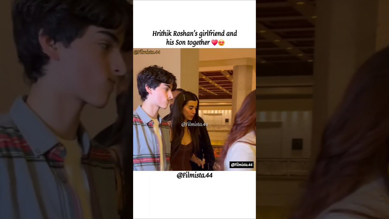 Hrithik Roshan's Son & Girlfriend Spotted Together! ❤️😍