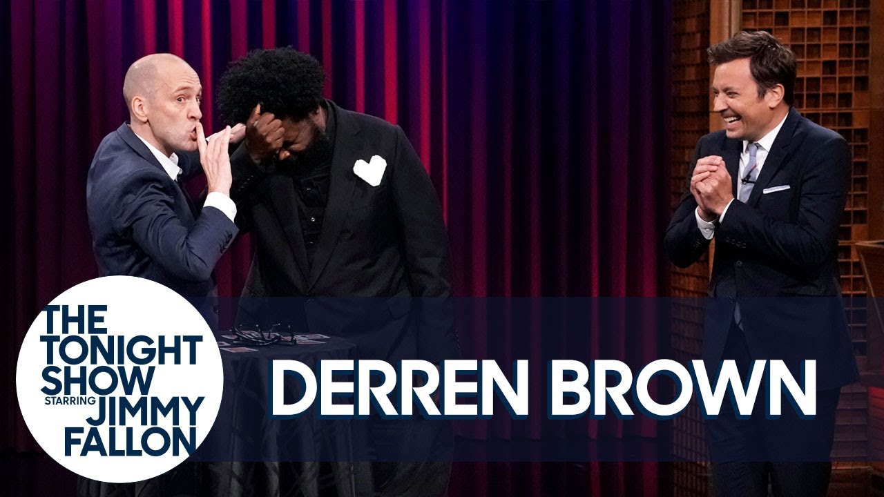Derren Brown Reads Jimmy & Questlove's Minds 🎩