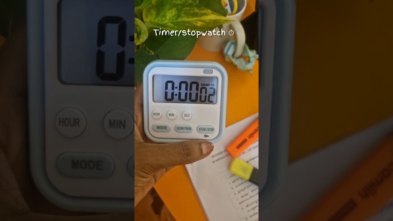 Study Timer & Stopwatch 📚⏱️ for Focus & Exams