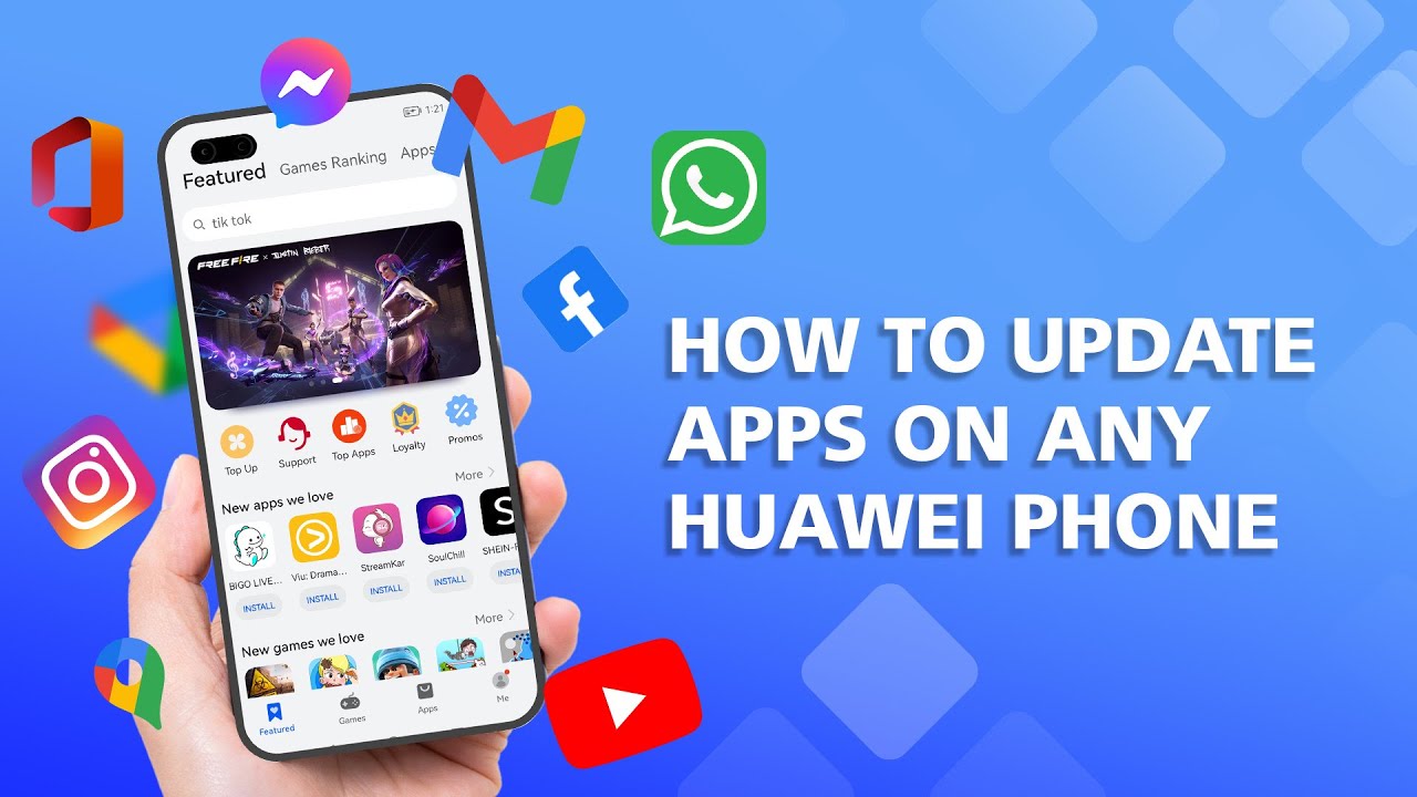 Easily Update Apps on Any Huawei Phone 📱