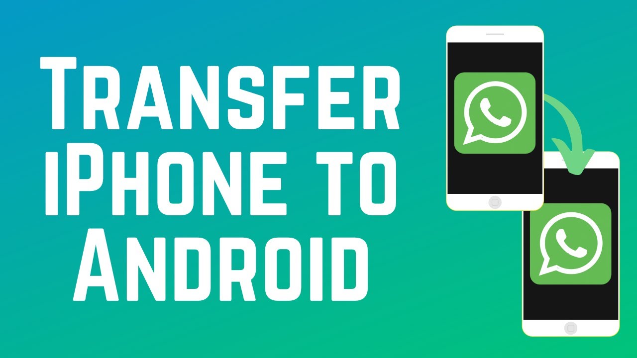 Transfer WhatsApp from iPhone to Android 📱