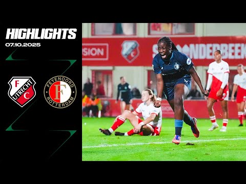 Highlights | FC Utrecht - Feyenoord V1 | Eurojackpot Vrouwen Eredivisie 2025-2026